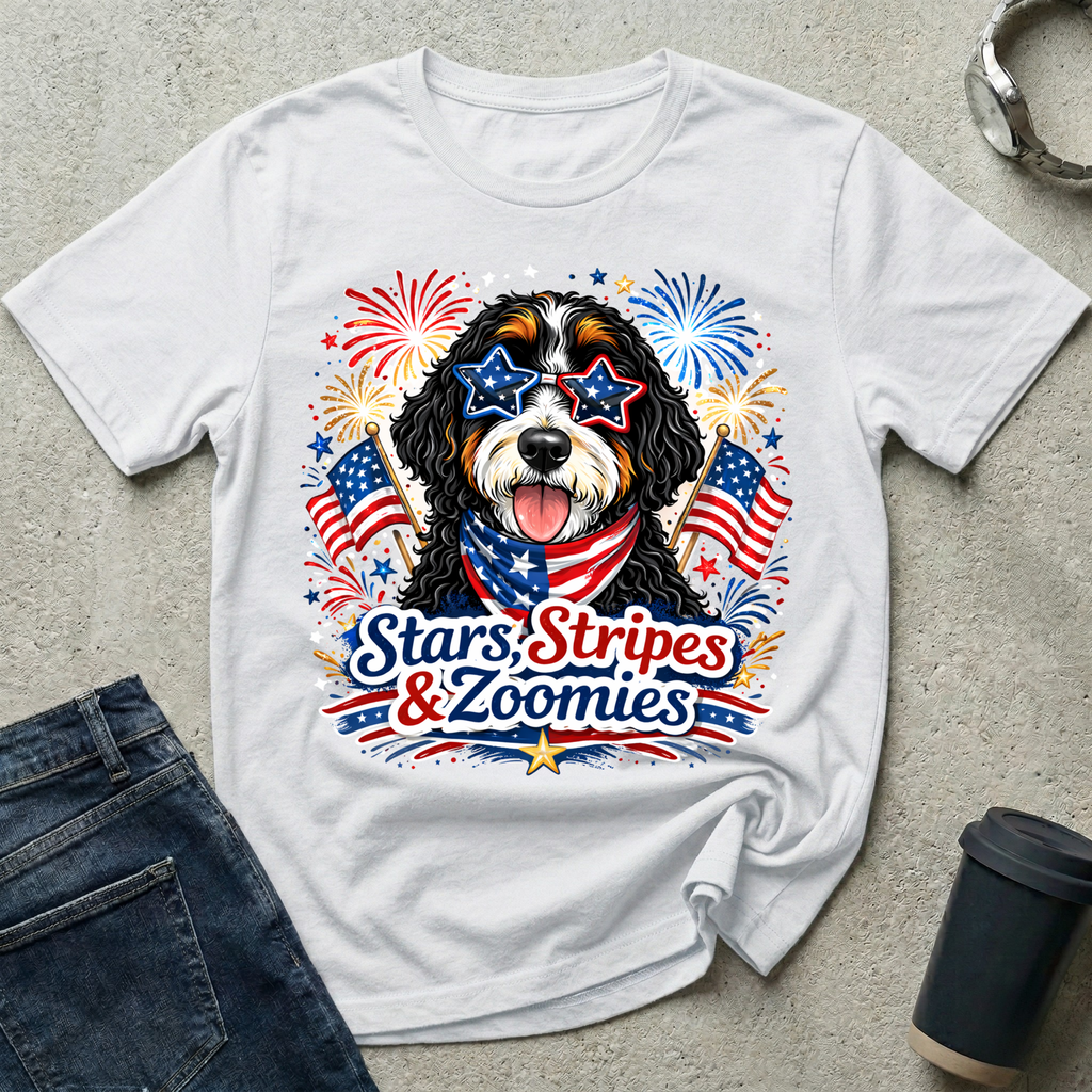 Stars, Stripes, & Zoomies T-Shirt