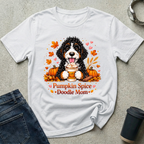 Pumpkin Spice Doodle Mom T-Shirt
