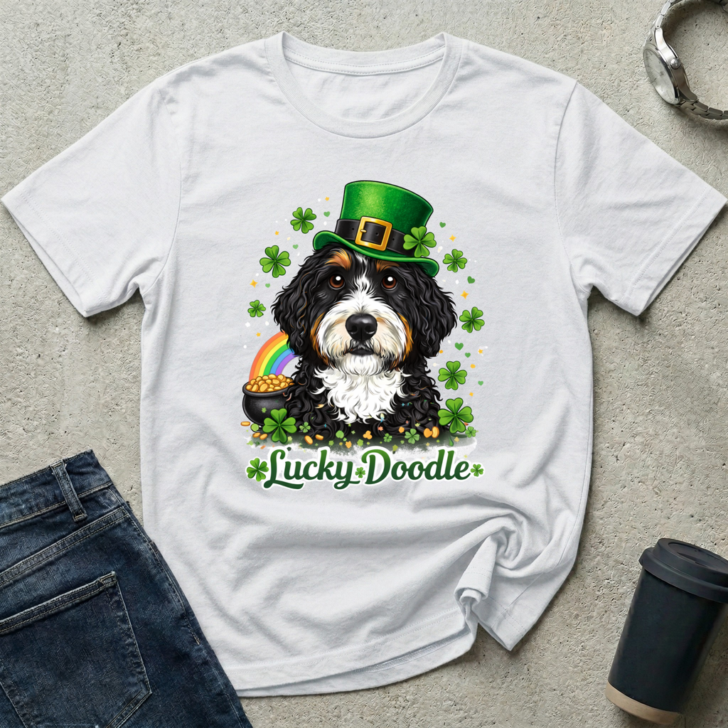 St. Patrick's Day Lucky Doodle T-Shirt