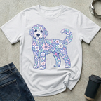 Pastel Floral Doodle T-Shirt
