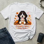 Pumpkin Spice Dog Mom T-Shirt