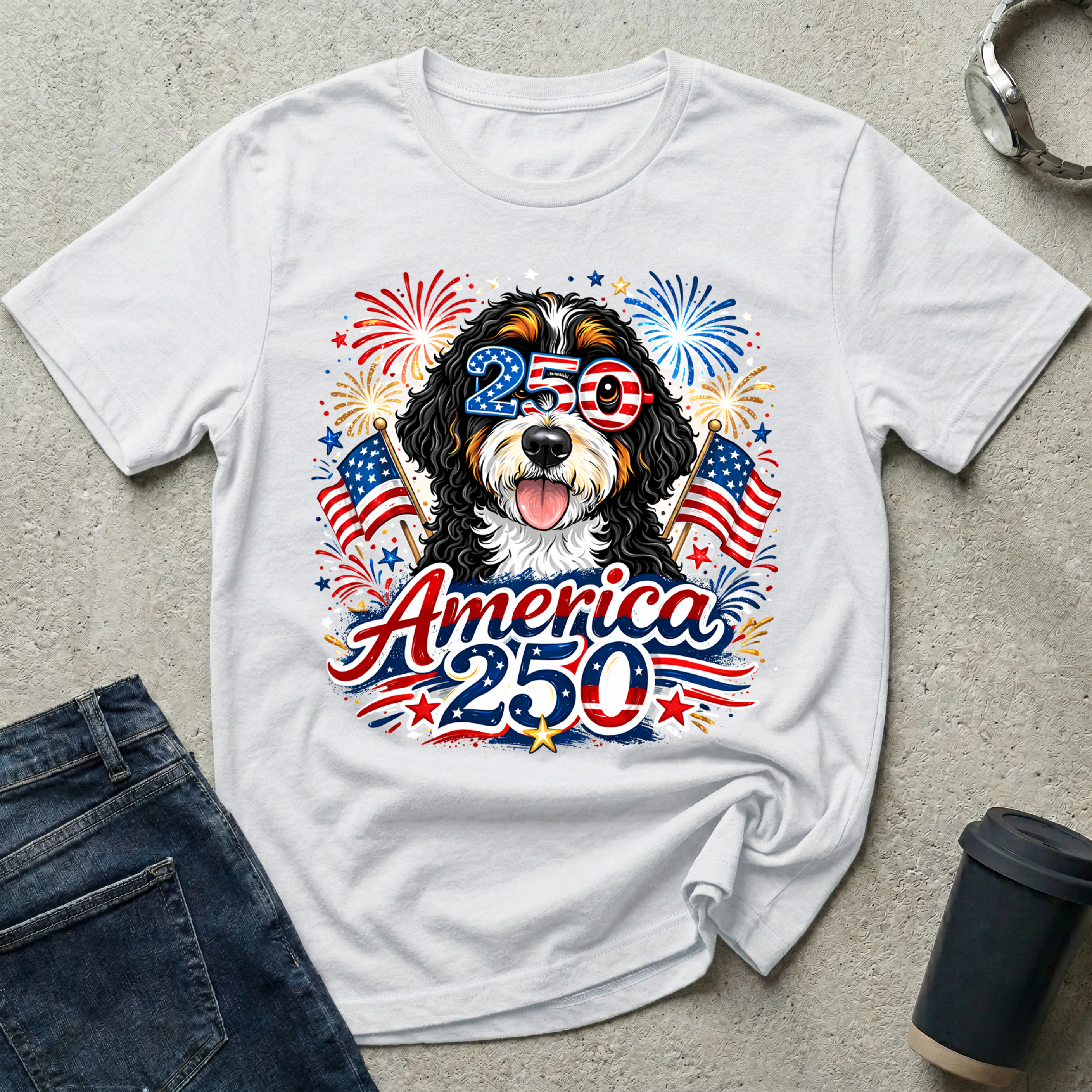 America 250th Birthday T-Shirt