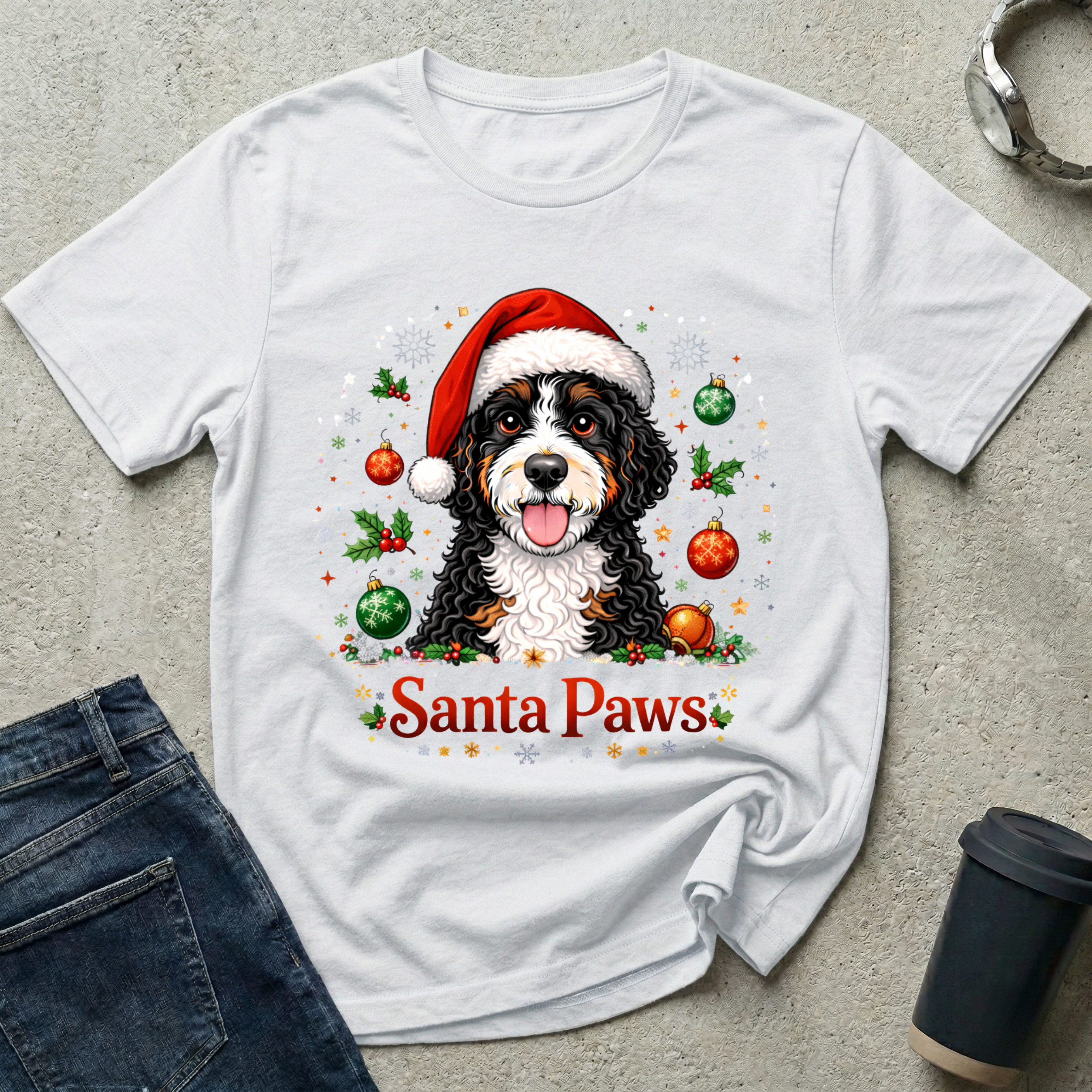 Santa Paws T-Shirt