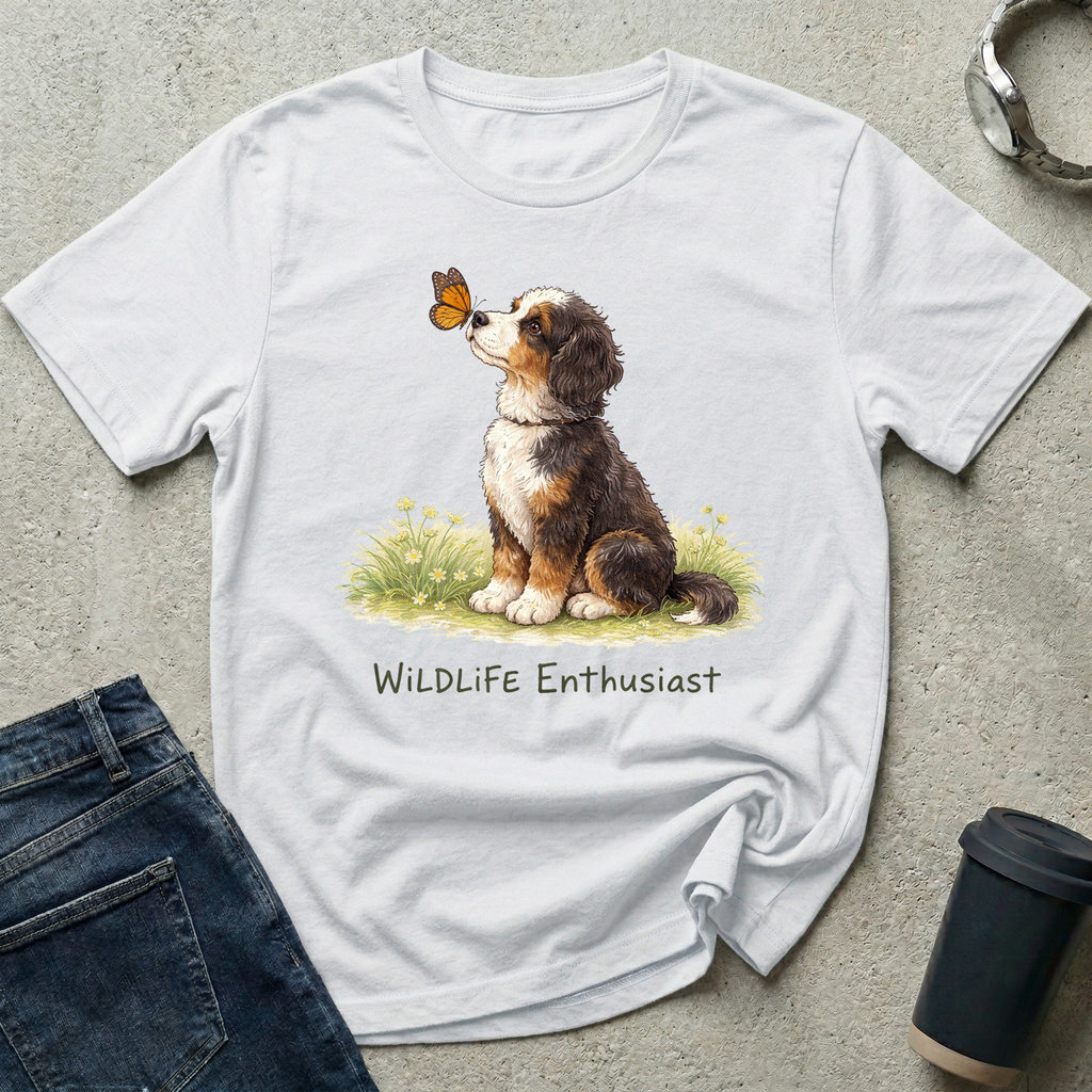 Wildlife Enthusiast Butterfly T-Shirt
