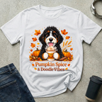 Pumpkin Spice & Doodle Vibes T-Shirt