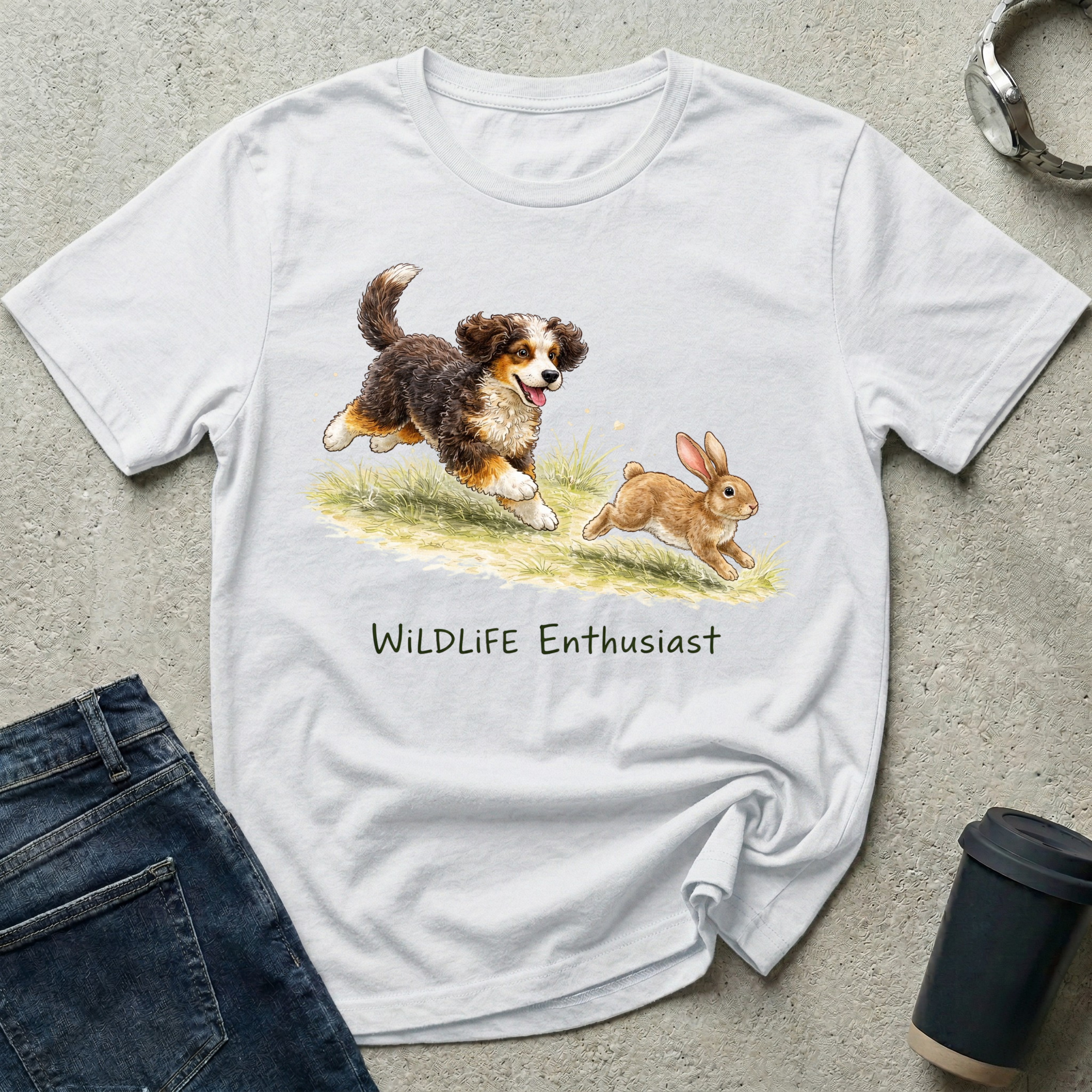 Wildlife Enthusiast Rabbit T-Shirt